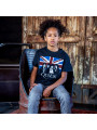 Camiseta Queen para niños England Flag fotoshoot