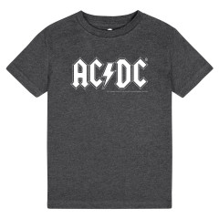 ACDC Camiseta Infantil Gris Antracita - (Logo)