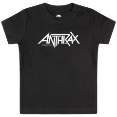 Anthrax Baby t-shirt Black - (Logo White) 