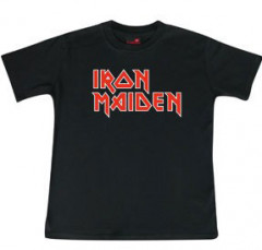 Camiseta Iron Maiden Logo para niños
