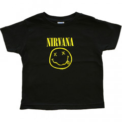 Camiseta Nirvana Smiley para niños