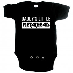 Body Bebé Metal Daddys little Metal head