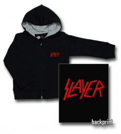 Chaqueta para bebé de Slayer Logo Red con cremallera y capucha