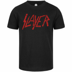 Camiseta Slayer Logo Red para niños