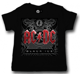 Camiseta AC/DC Black Ice para bebé