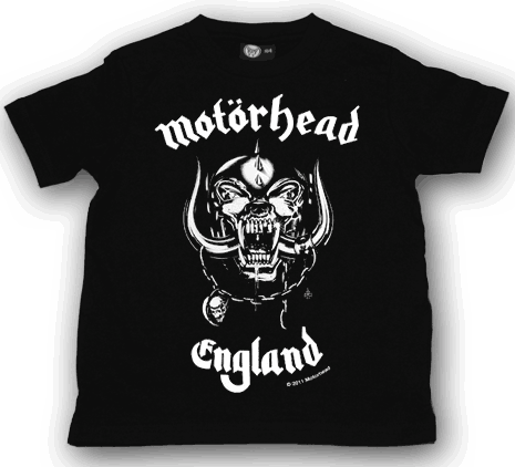 Camiseta Motörhead para niños England