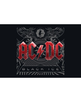 Camiseta AC/DC para bebé Black Ice