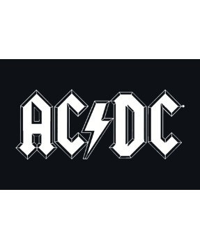 Babero AC/DC – Logo white