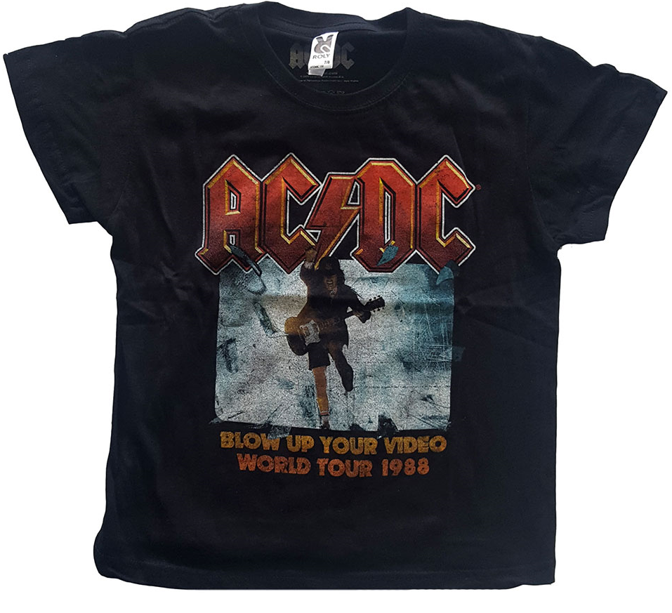 Camiseta AC/DC para niños Blow Up Your Video