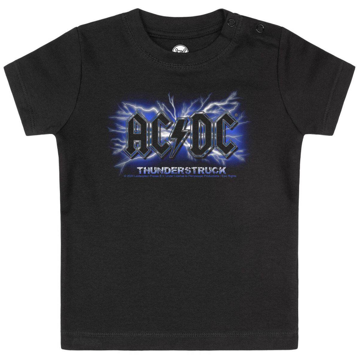Camiseta AC/DC para bebé Thunderstruck
