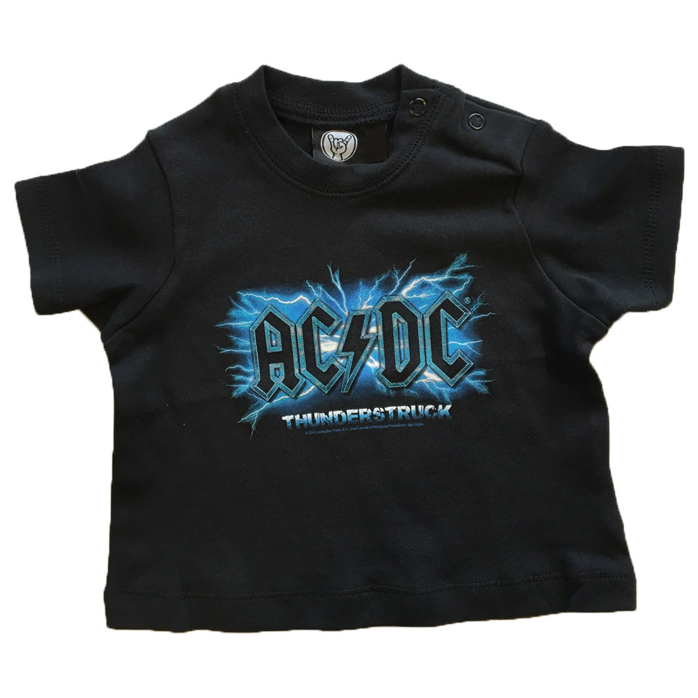 Experto tarifa tiempo Camiseta AC/DC para bebé Thunderstruck