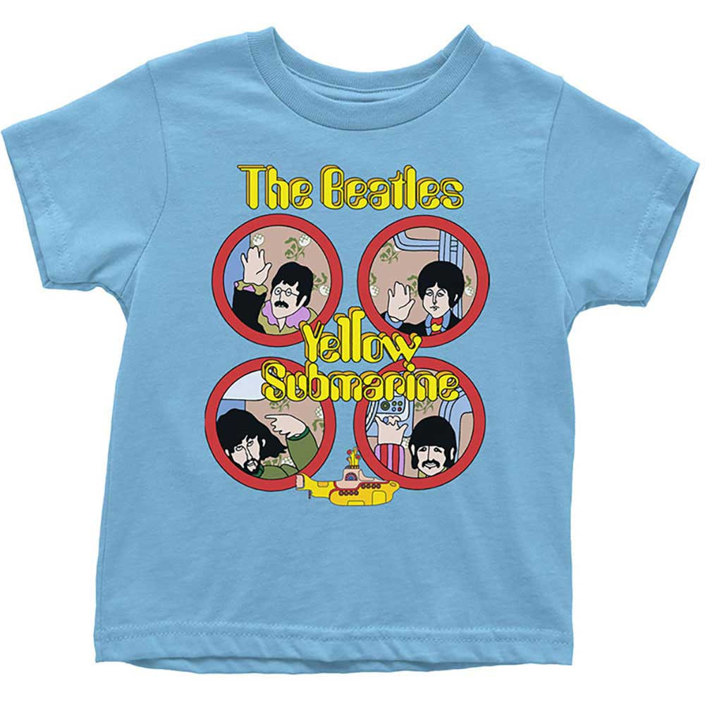 Camiseta Bebé The Beatles Azul - (Ojos de buey) 18m/80