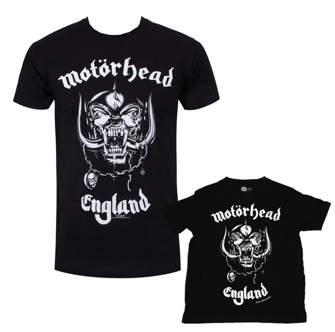 Duo Rockset con camiseta para papá de Motörhead y camiseta para bebés de Motörhead