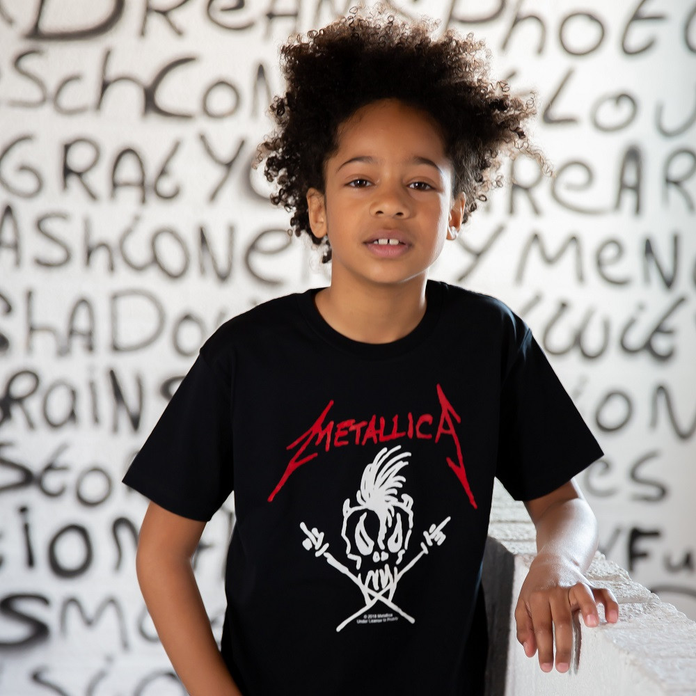 Camiseta para niños Metallica Scary Guy fotoshoot