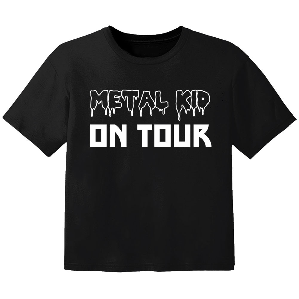 Camiseta Metal para bebé Metal kid on tour