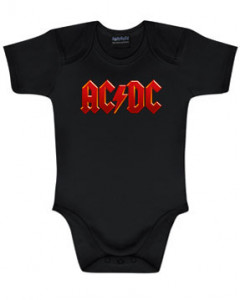 Body Bebé AC/DC Logo Colour