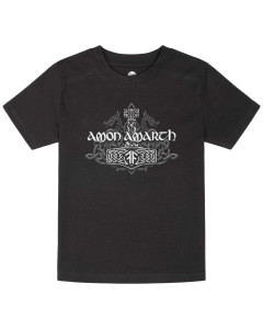 Camiseta para niños Amon Amarth Hammer Dragon