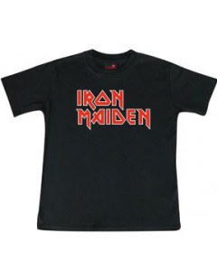Camiseta Iron Maiden para niños Logo 