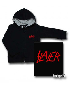 Chaqueta para bebé de Slayer Logo Red con cremallera y capucha