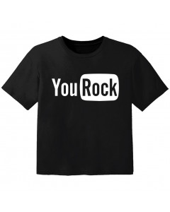 Camiseta Rock para bebé you Rock