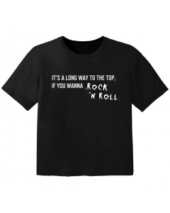 Camiseta Rock para niños its a long way to the top if you wanna Rock 'n' roll