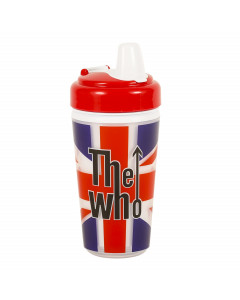 Vasito para sorber con boquilla del Union Jack de los The Who