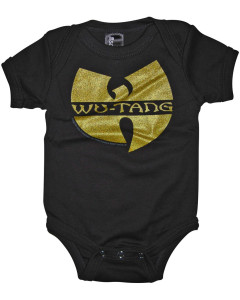Body de bebé Wu-tang Clan- (Logotipo brillante)